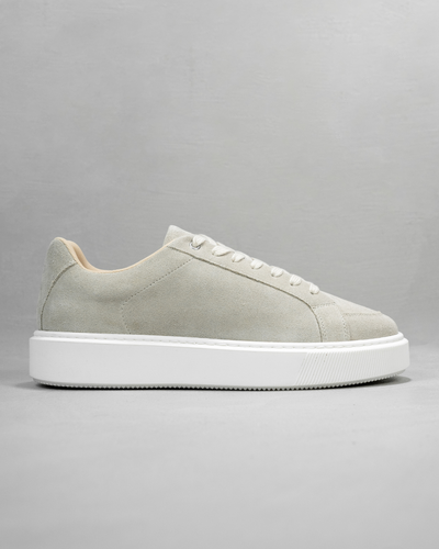 Capo ESSENTIAL Suede Trainer - Stone