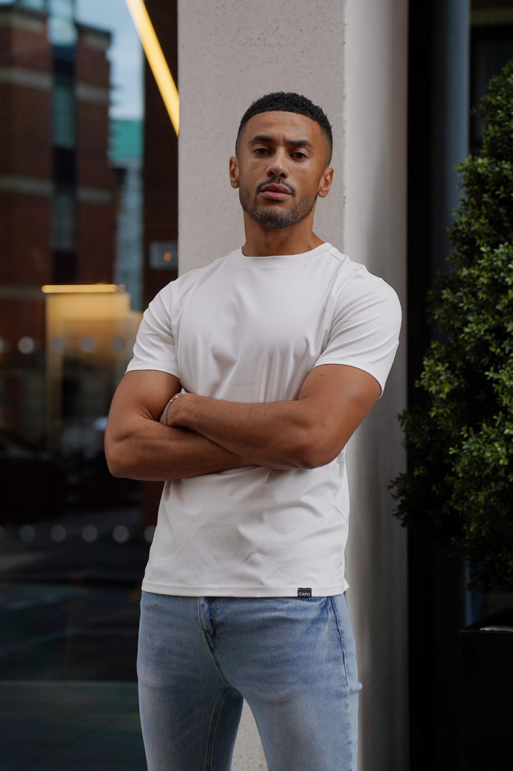 Capo MERCERISED T-Shirt - White