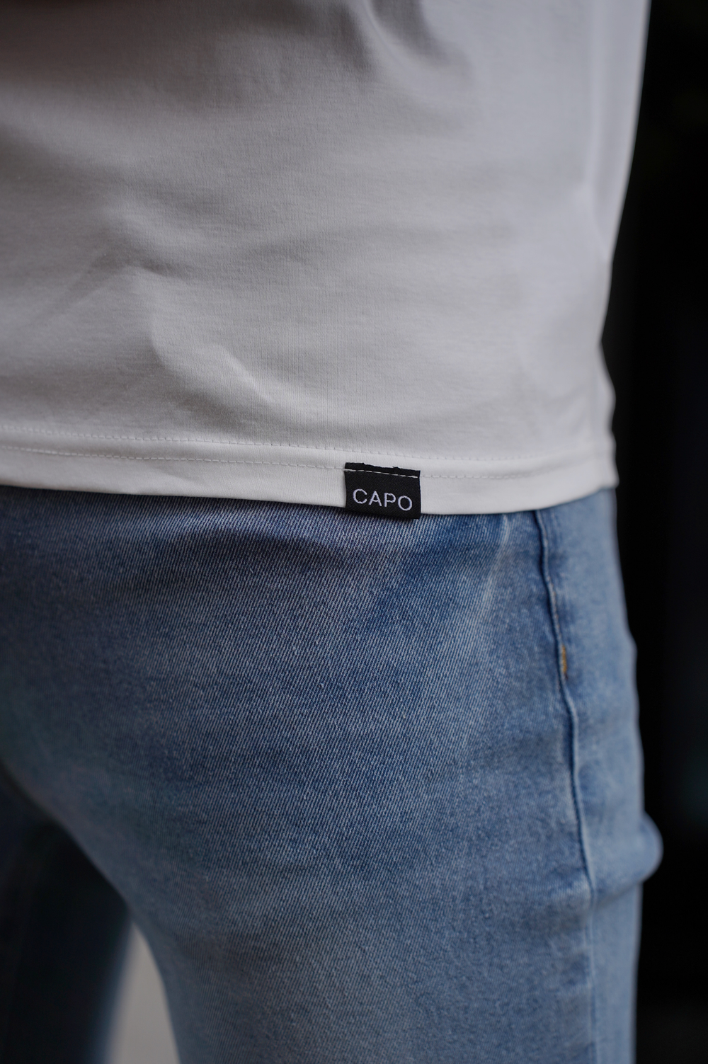 Capo MERCERISED T-Shirt - White