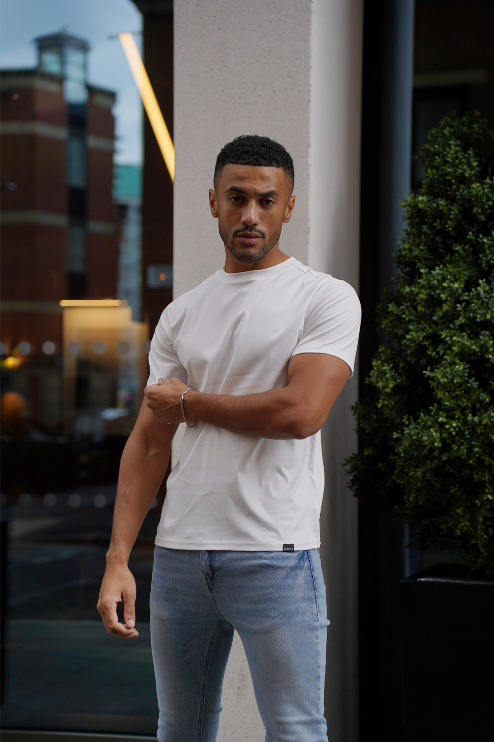 Capo MERCERISED T-Shirt - White