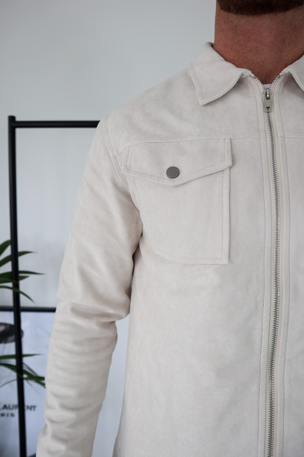 Capo SUEDE Jacket - Stone