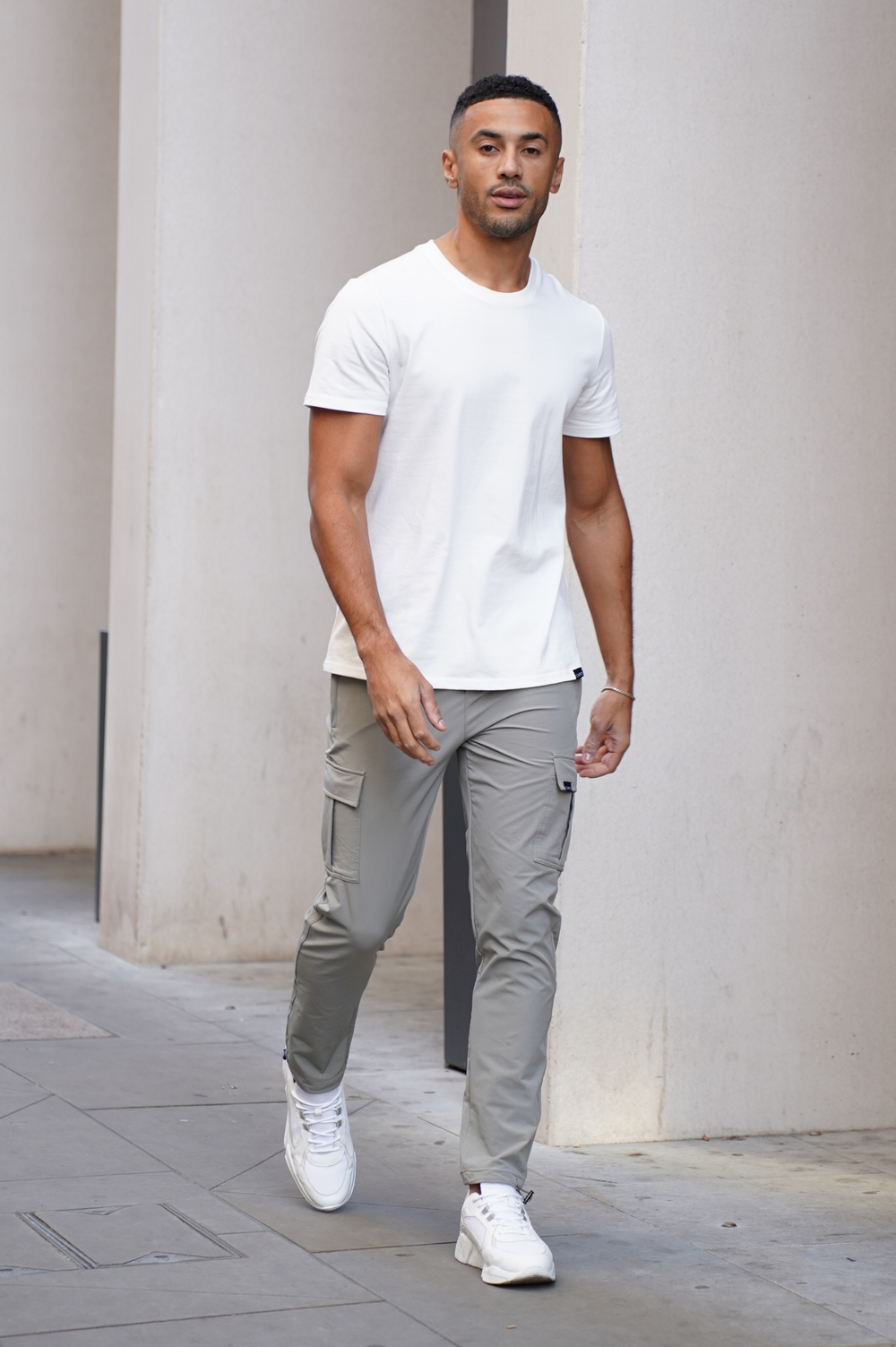 Capo UTILITY Cargo Pant Toggle V2 - Light Grey