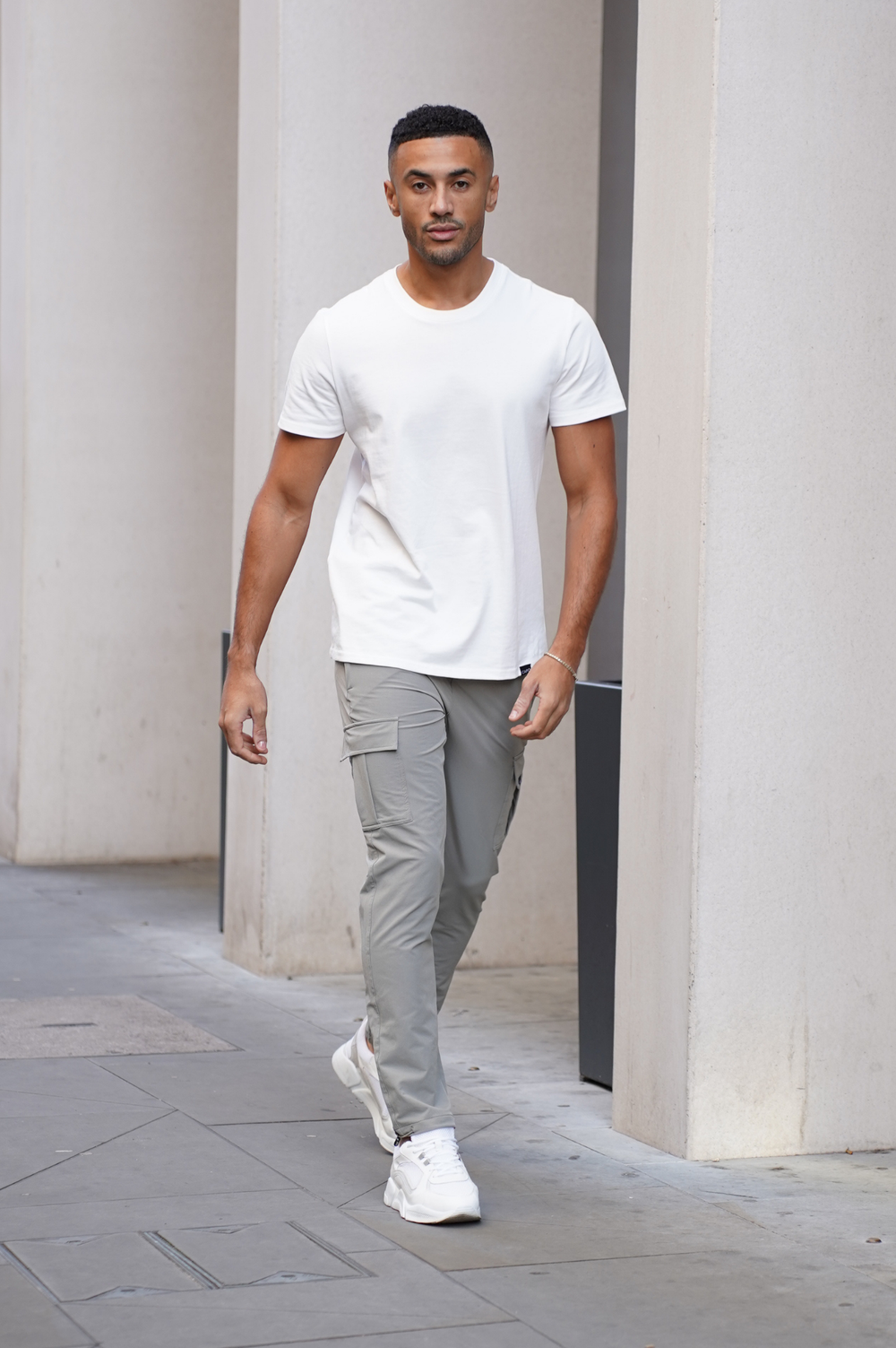 Capo UTILITY Cargo Pant Toggle V2 - Light Grey