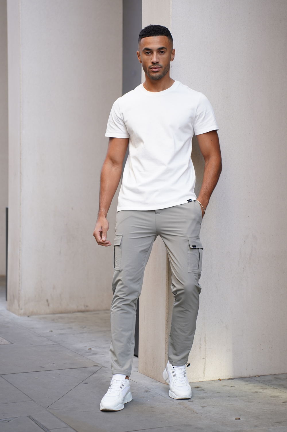 Capo UTILITY Cargo Pant Toggle V2 - Light Grey