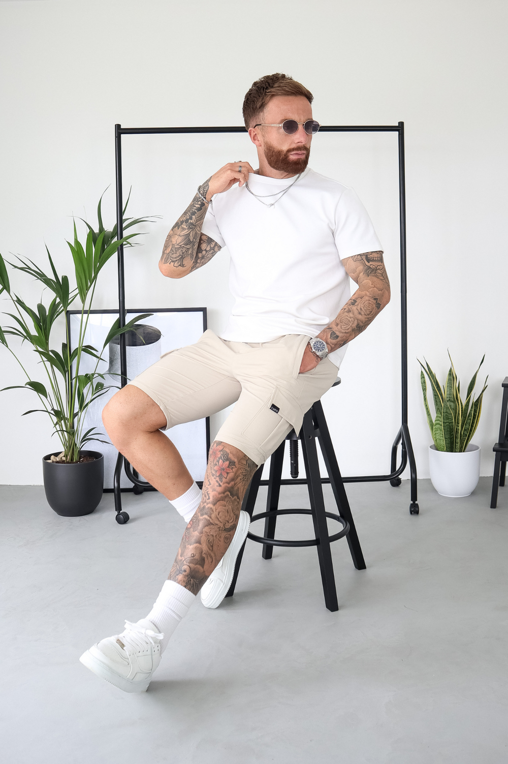 Capo UTILITY Cargo Short - Stone