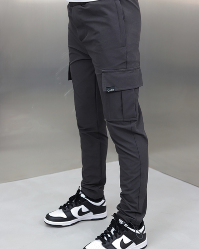 Capo KIDS - UTILITY Cargo Pant Toggle V2 - Charcoal