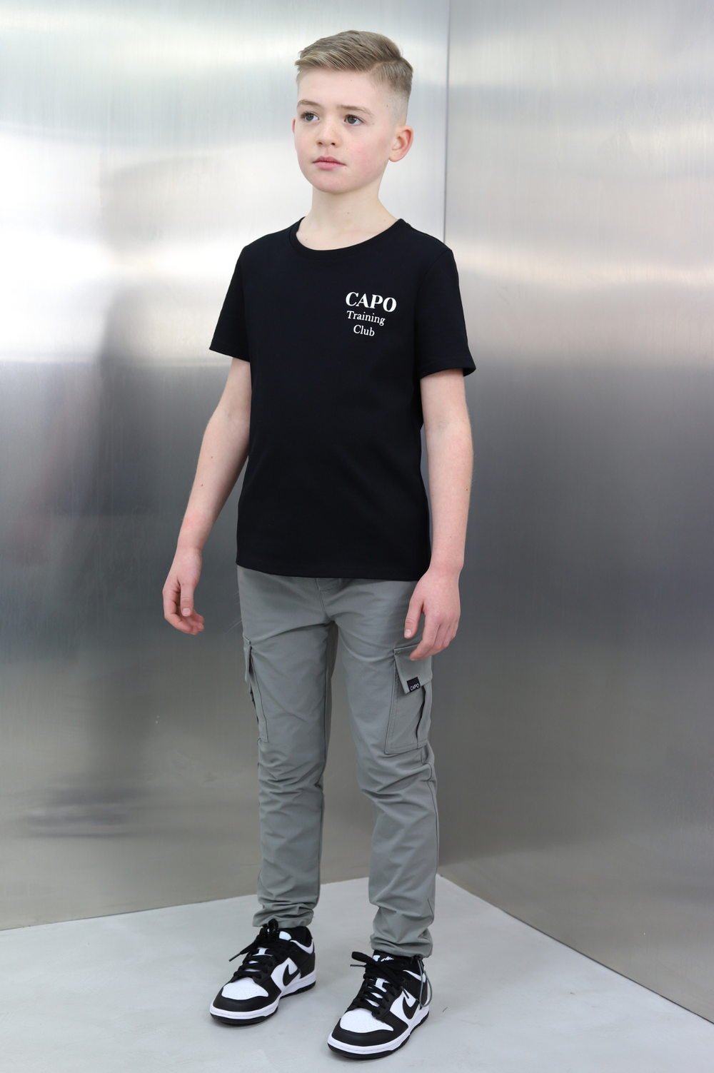 Capo KIDS - TRAINING Club T-Shirt - Black