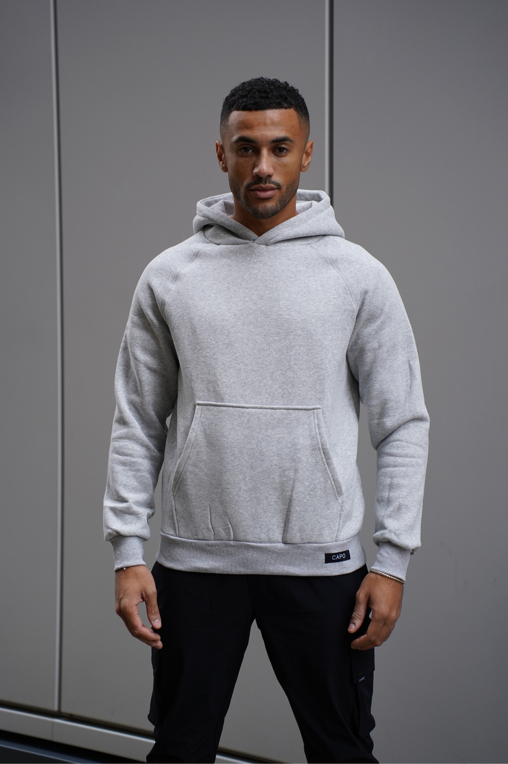 Capo RAGLAN Hoodie - Light Grey