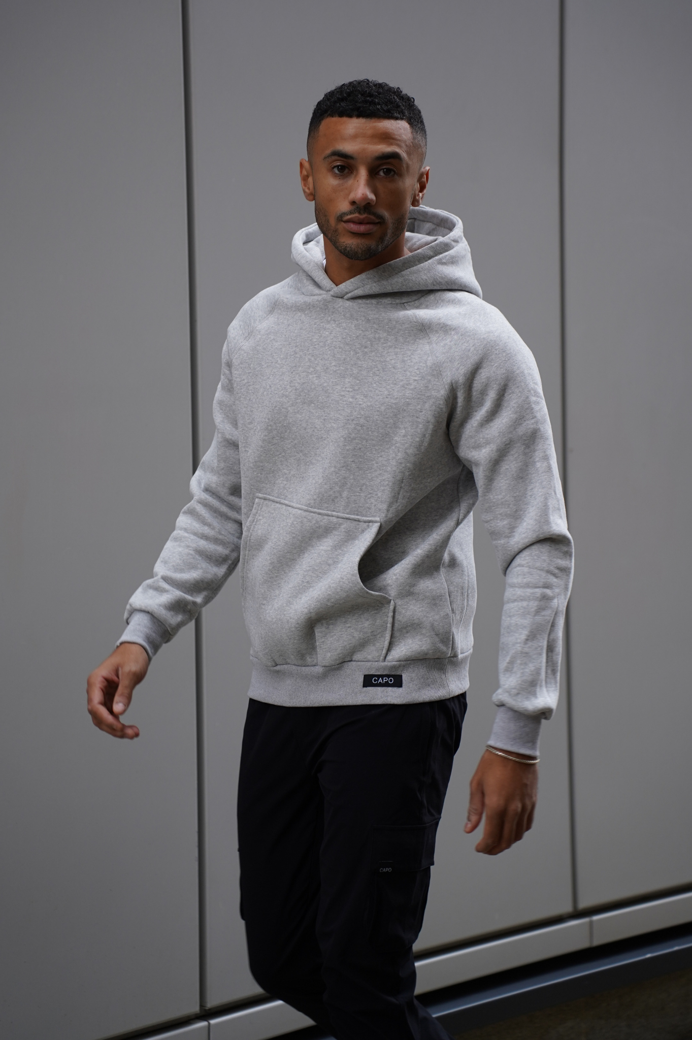 Capo RAGLAN Hoodie - Light Grey