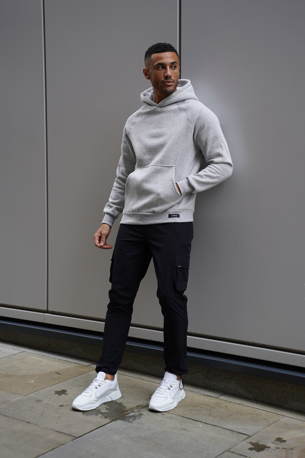 Capo RAGLAN Hoodie - Light Grey