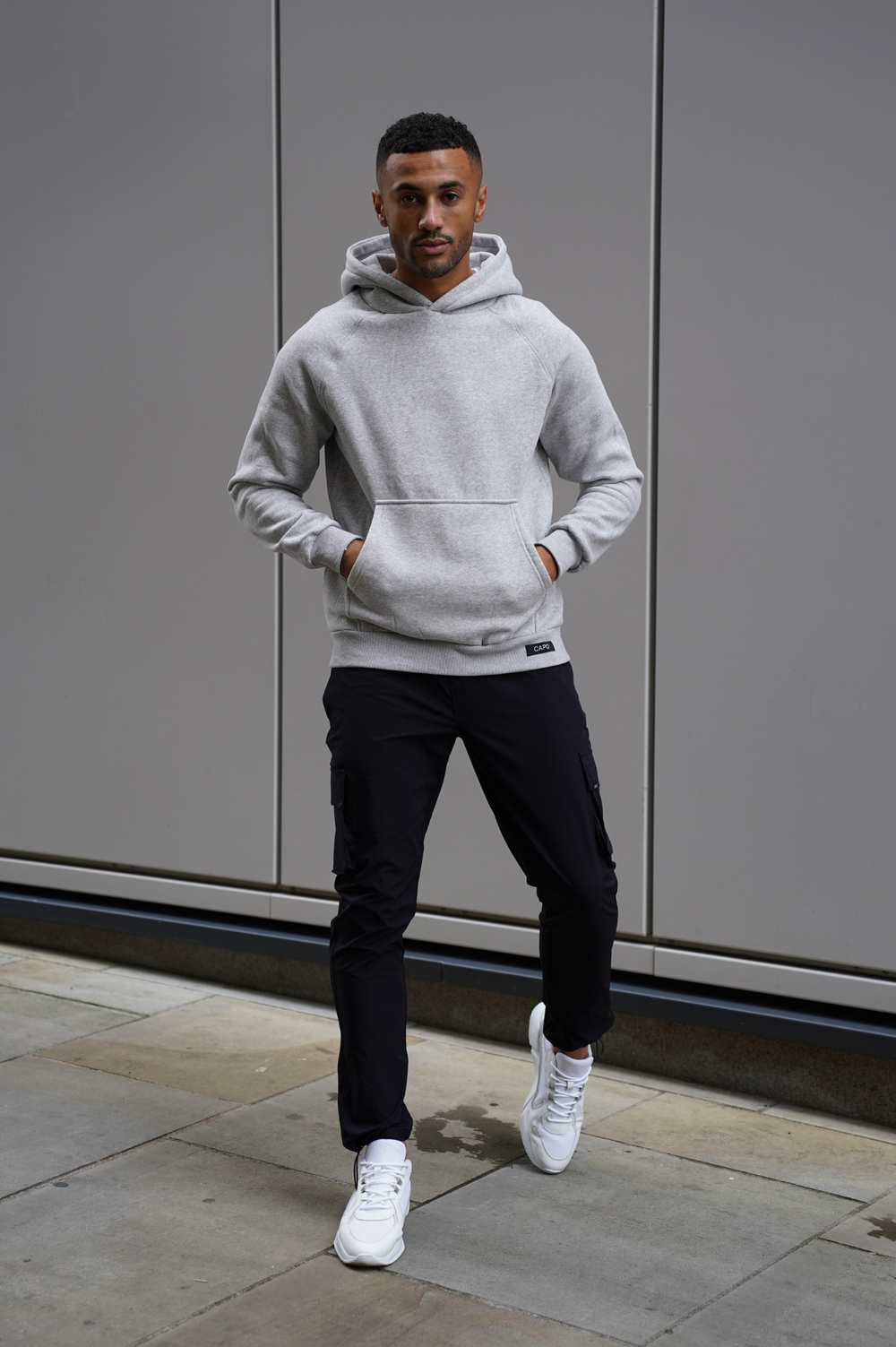 Capo RAGLAN Hoodie - Light Grey