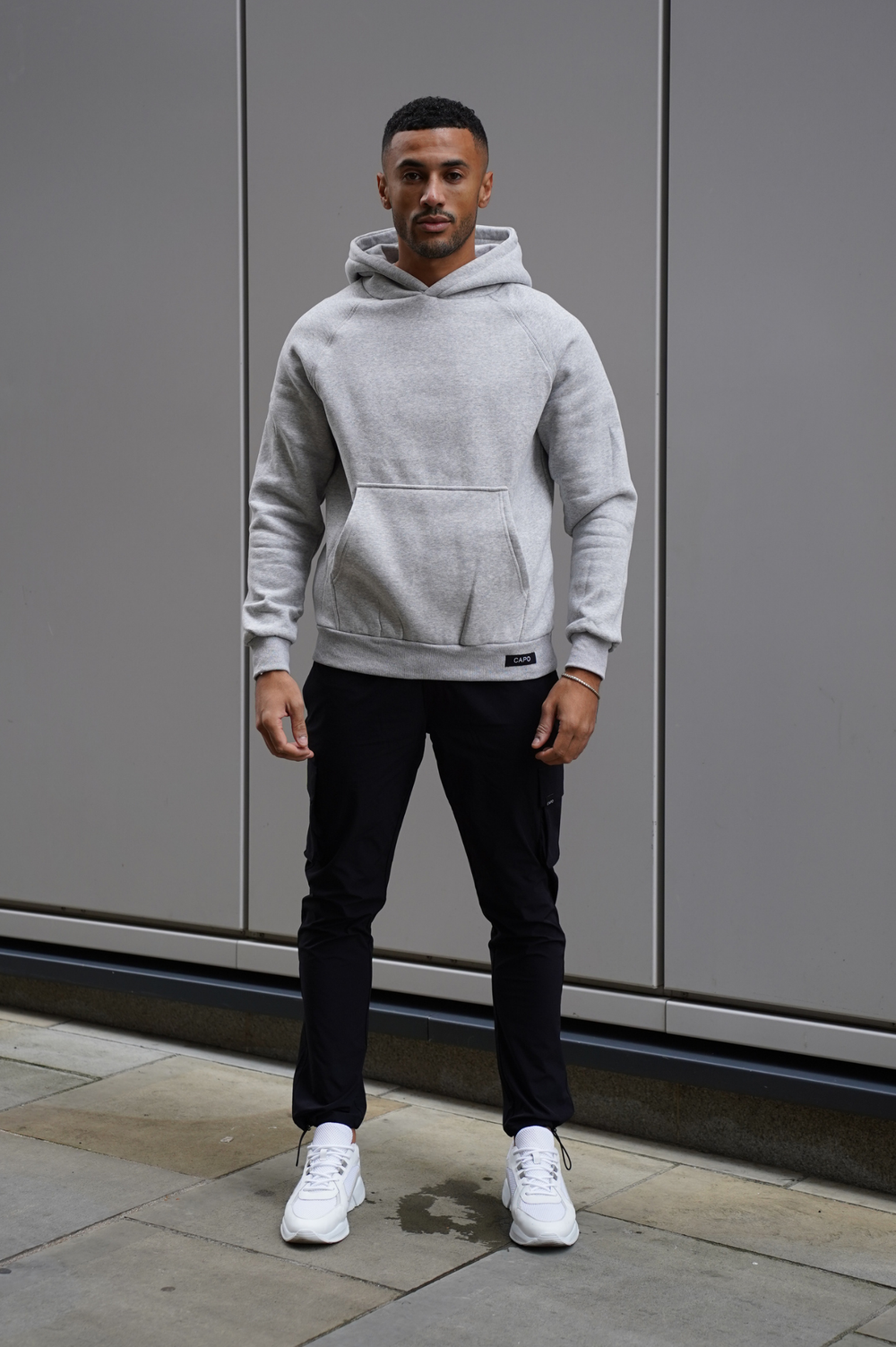 Capo RAGLAN Hoodie - Light Grey