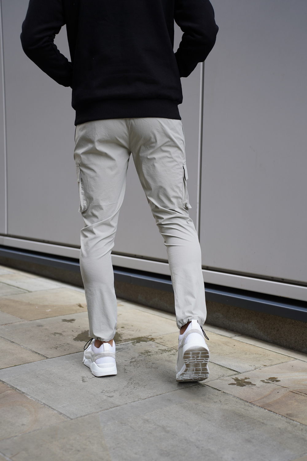 Capo ACTIVE Cargo Pant Toggle - Light Grey