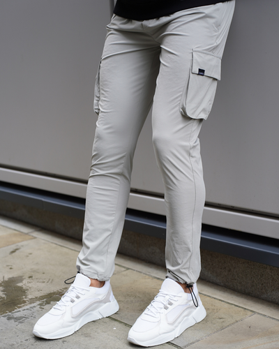 Capo ACTIVE Cargo Pant Toggle - Light Grey