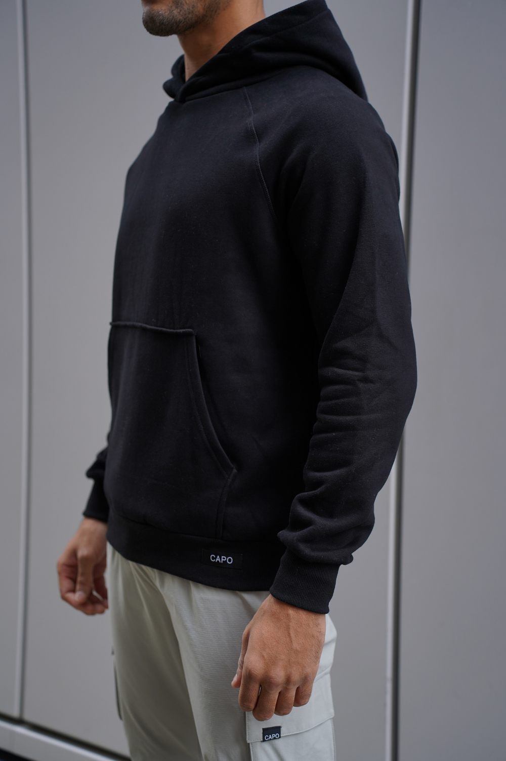 Capo RAGLAN Hoodie - Black