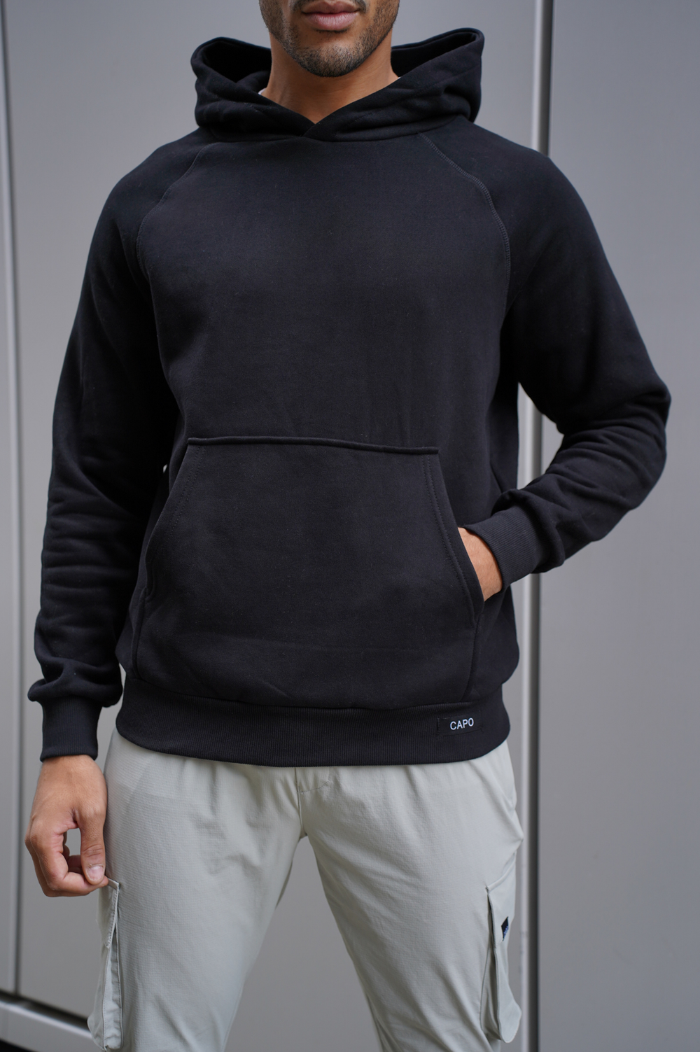 Capo RAGLAN Hoodie - Black