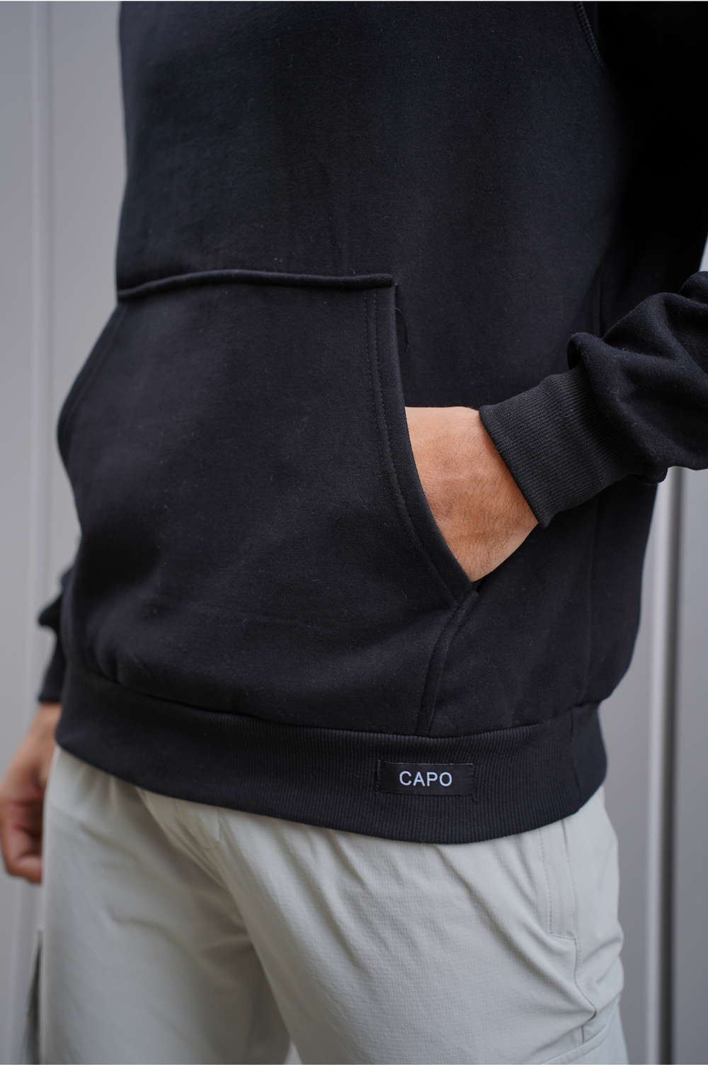 Capo RAGLAN Hoodie - Black