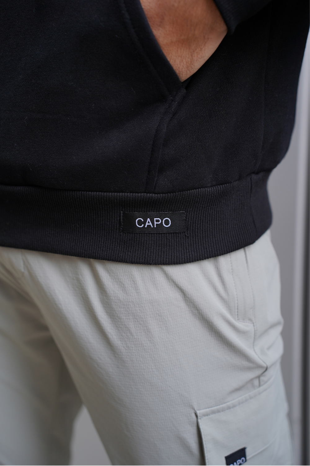 Capo RAGLAN Hoodie - Black
