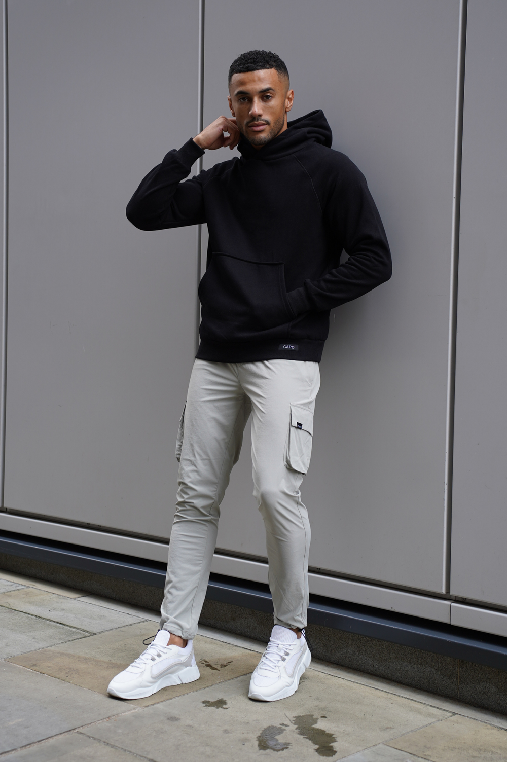 Capo ACTIVE Cargo Pant Toggle - Light Grey