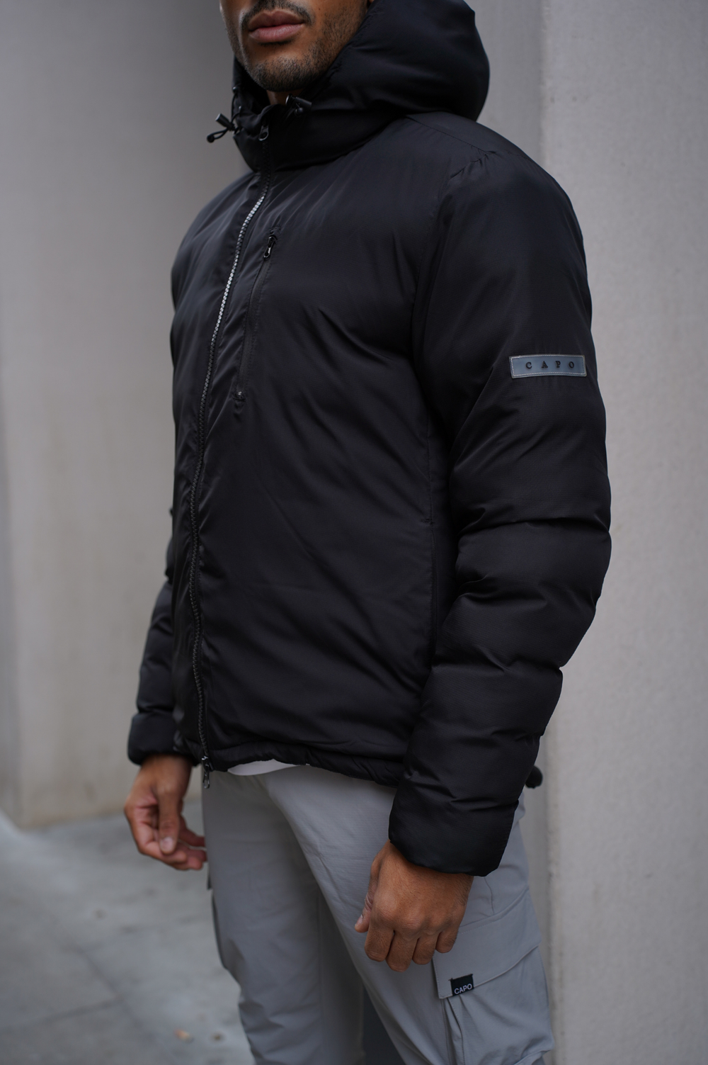 Capo BRIDGE Coat Jacket - Black