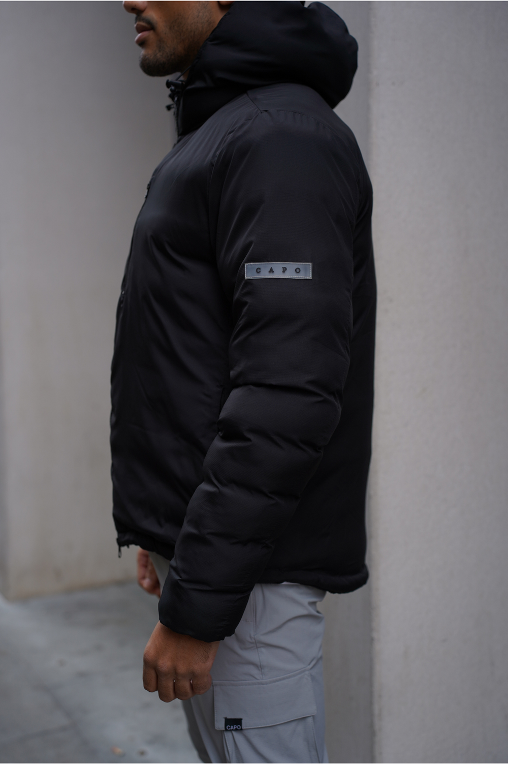Capo BRIDGE Coat Jacket - Black