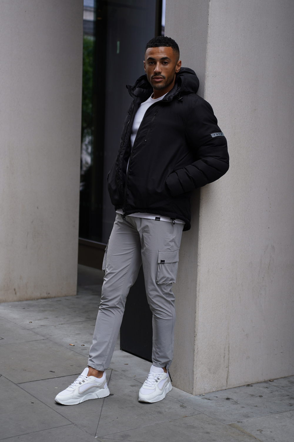 Capo BRIDGE Coat Jacket - Black