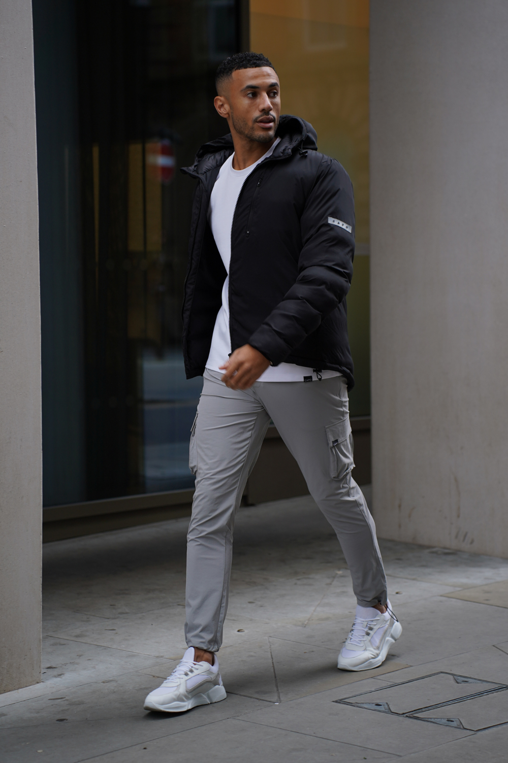 Capo BRIDGE Coat Jacket - Black