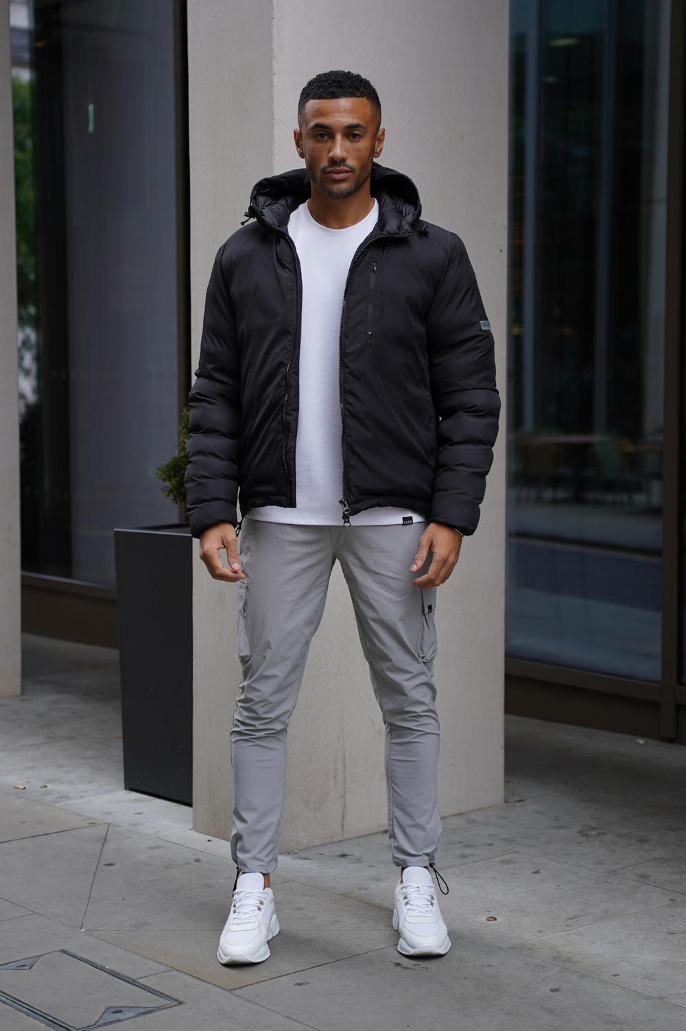 Capo BRIDGE Coat Jacket - Black