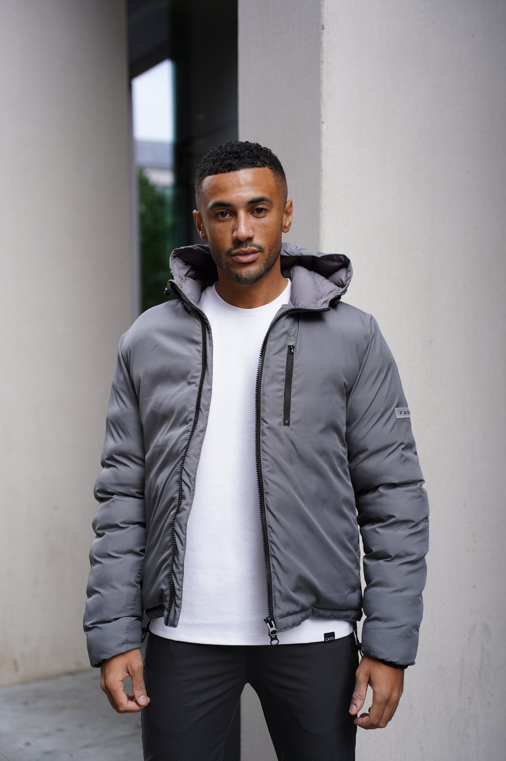 Capo BRIDGE Coat Jacket - Grey