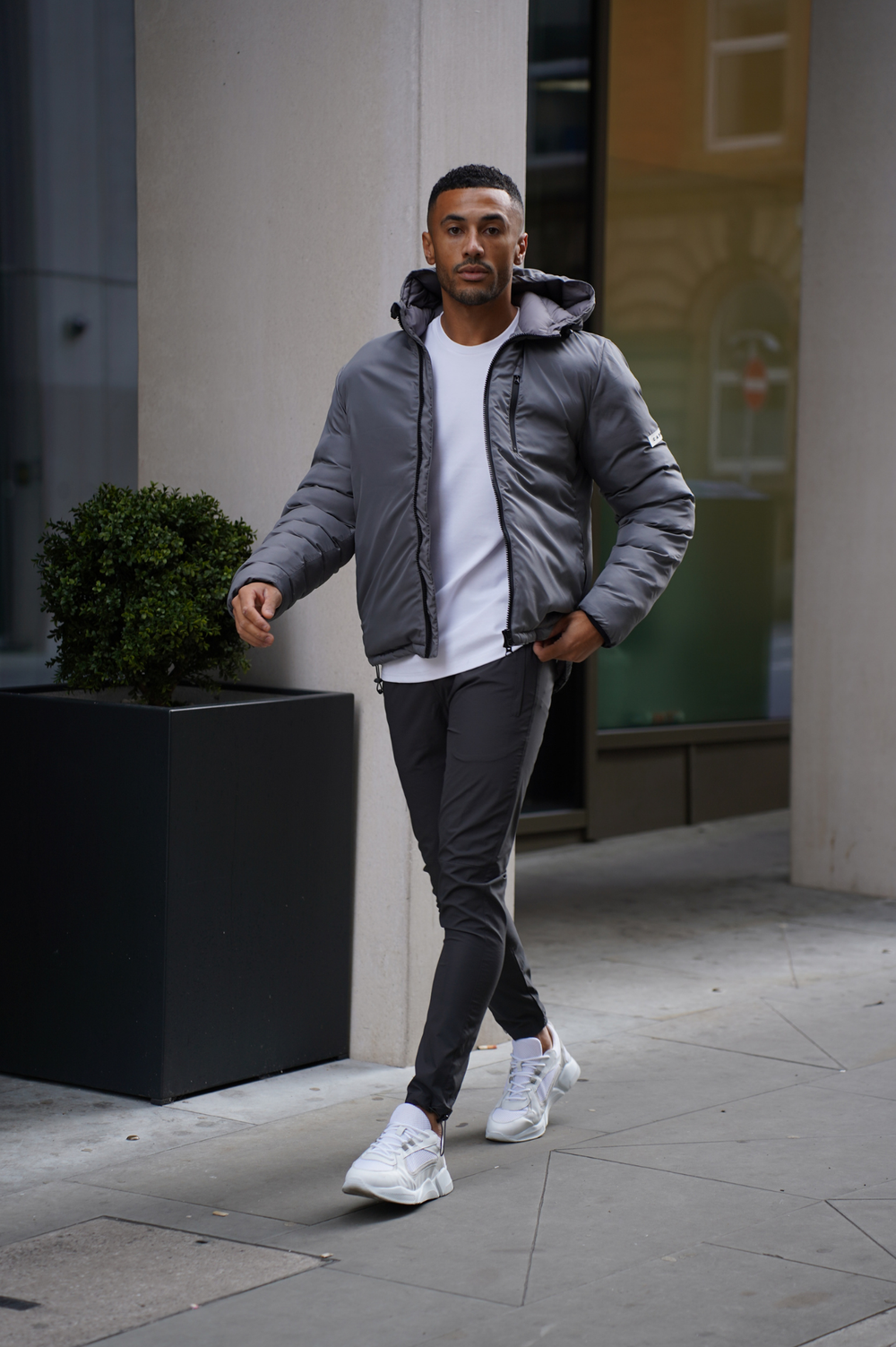 Capo BRIDGE Coat Jacket - Grey