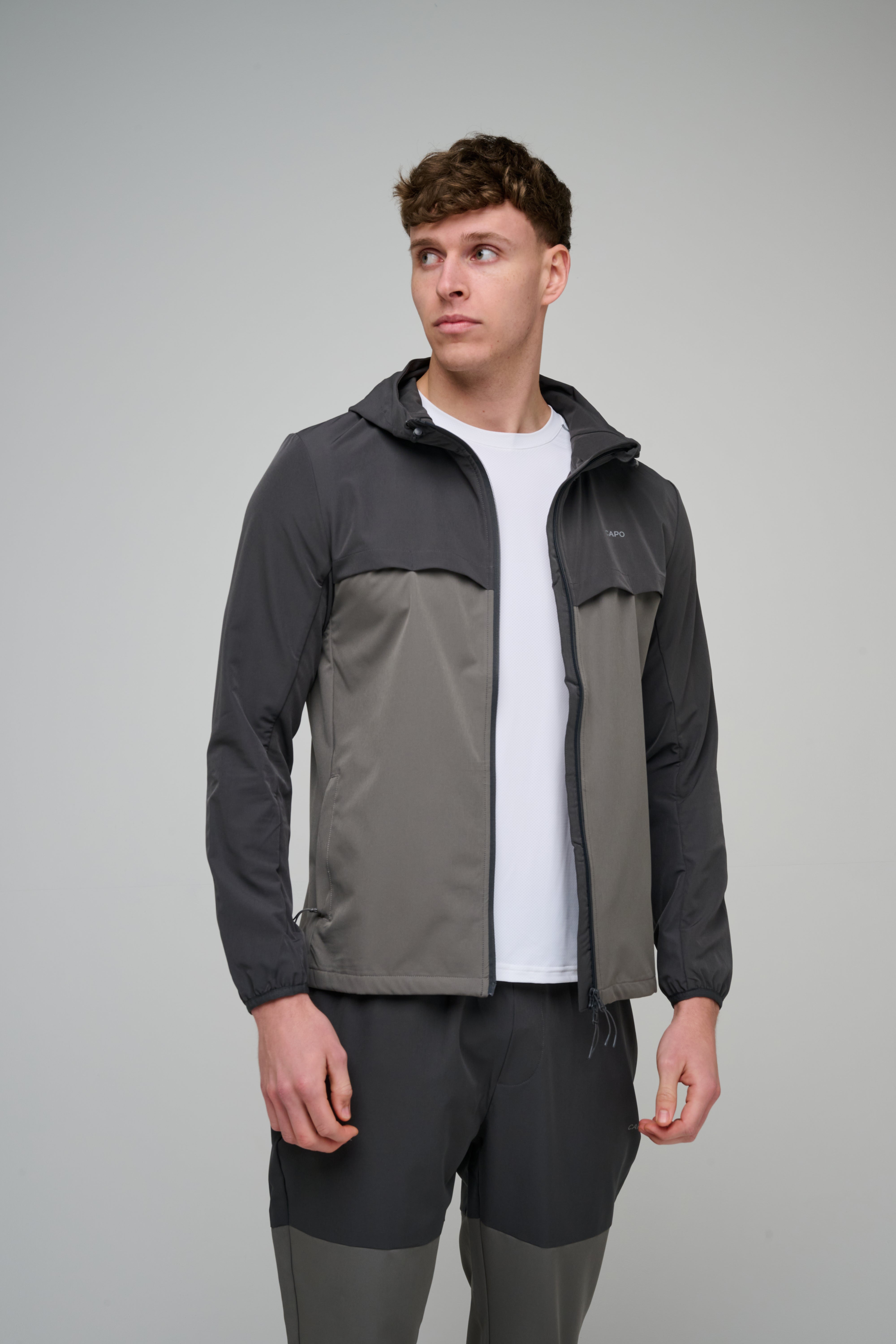 Capo Performance Tracksuit Jacket - Grey
