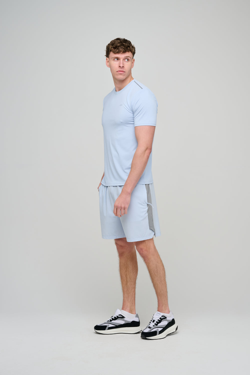 Capo Active Performance Shorts - Light Blue