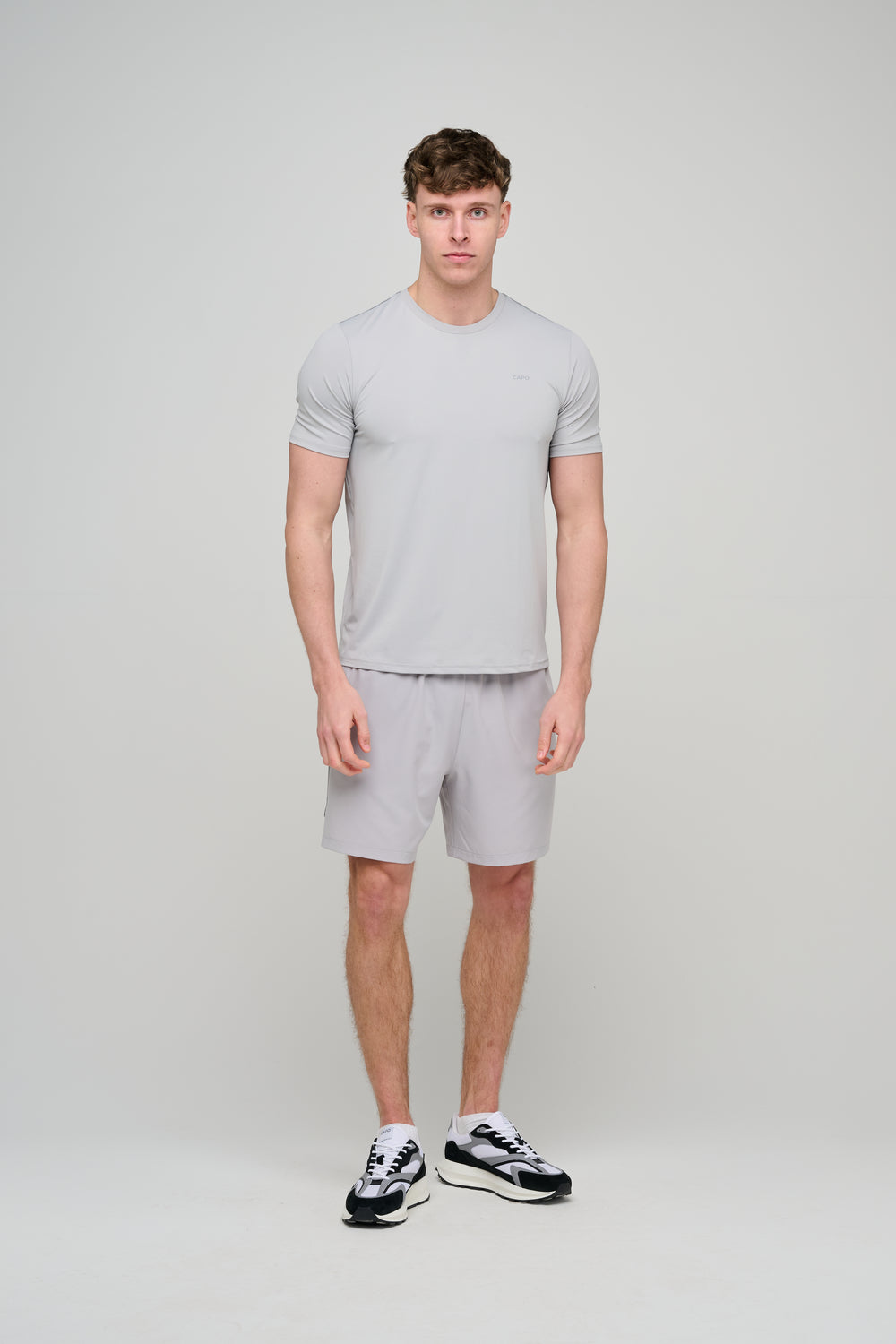 Capo Active Performance T-Shirt - Light Grey