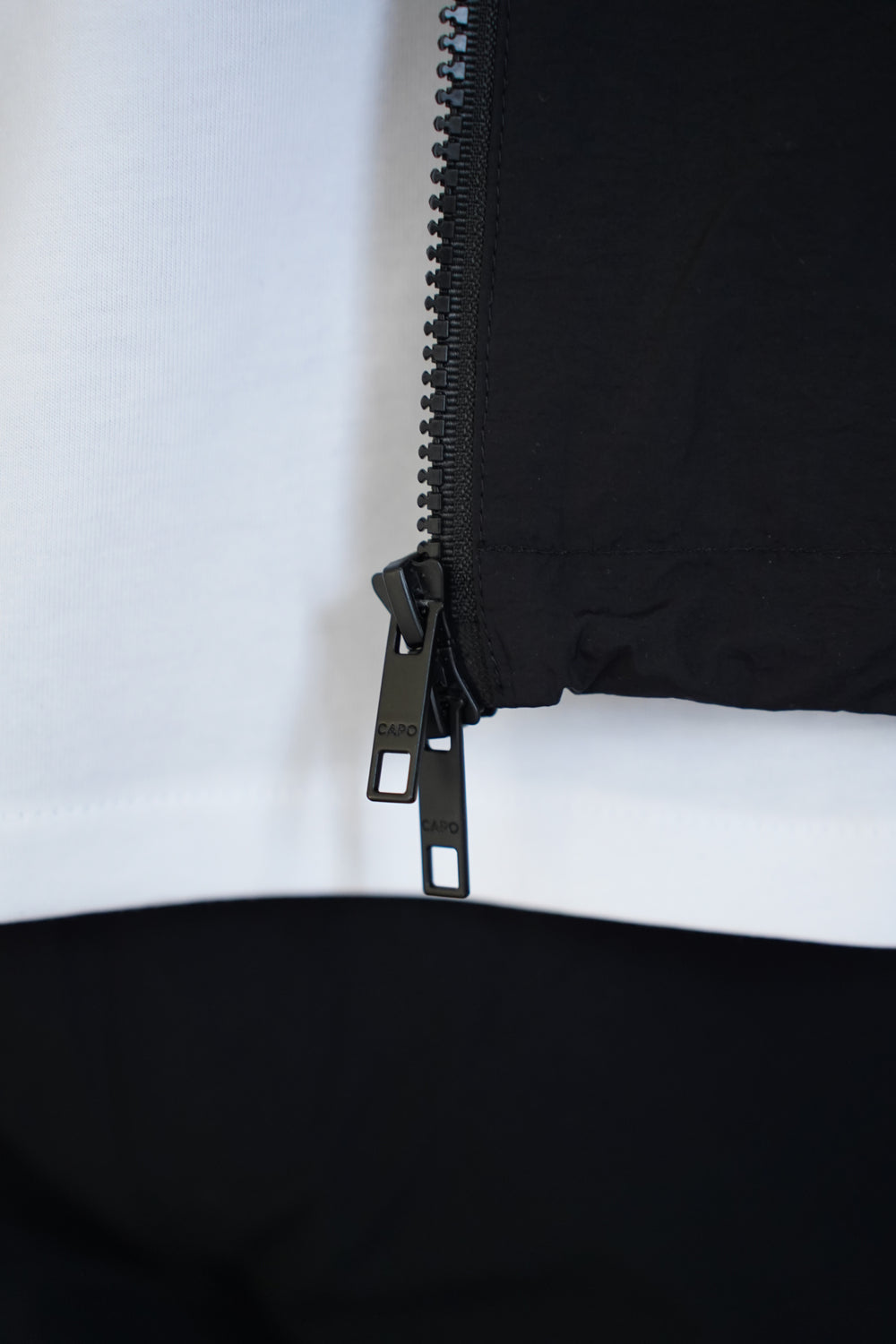 Capo Crinkle Lightweight Jacket - Black