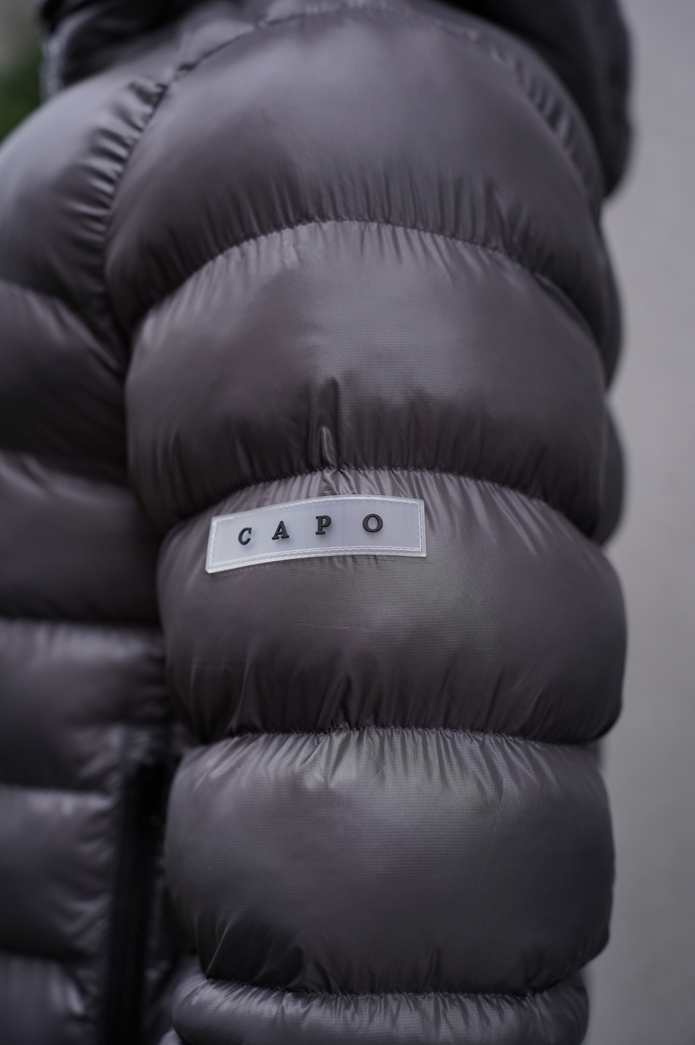 Capo PANEL Coat Jacket - Grey