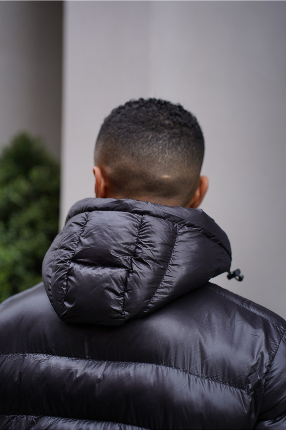 Capo PANEL Coat Jacket - Black