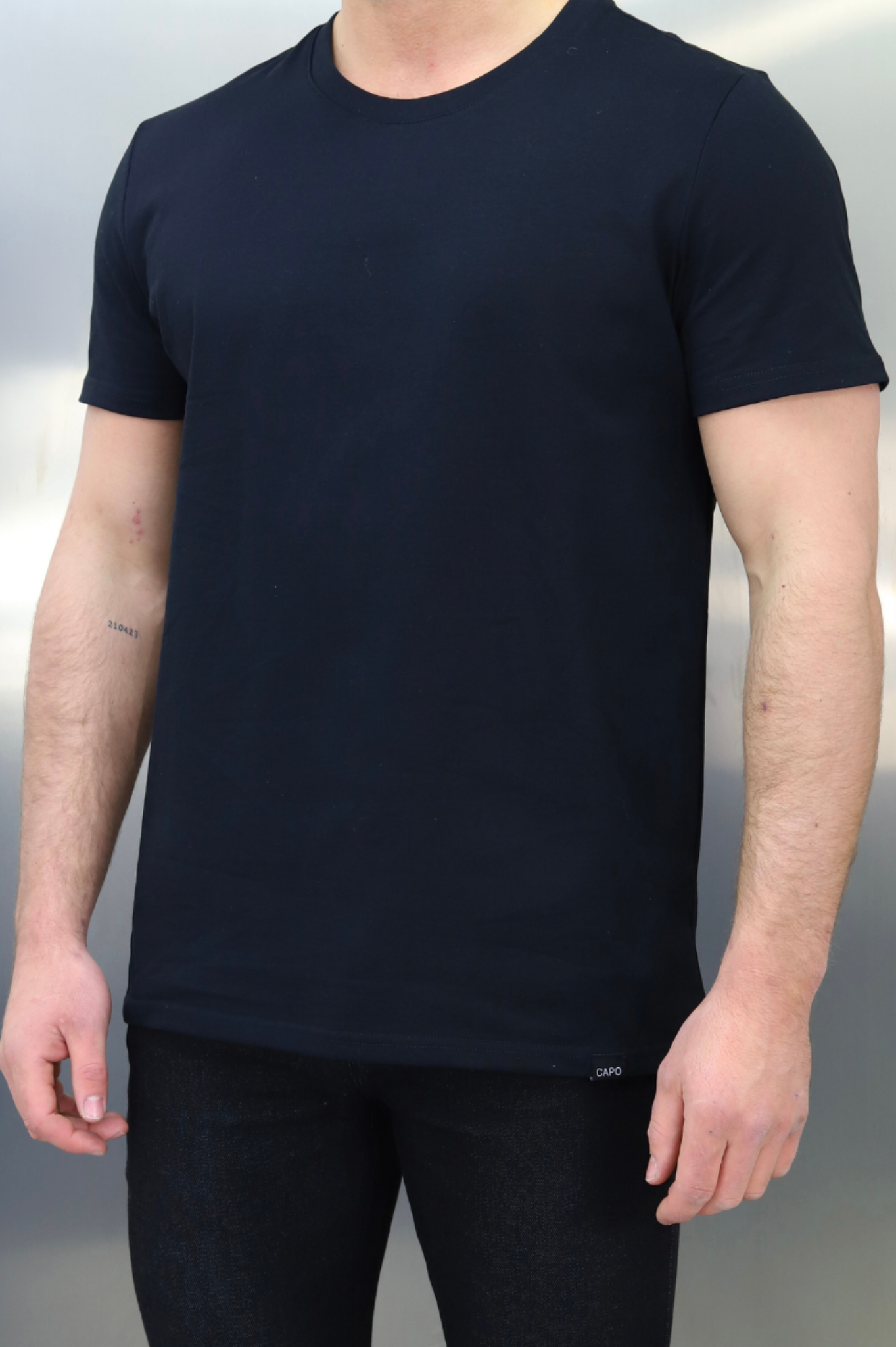 Capo HEAVYWEIGHT Cotton T-Shirt - Black
