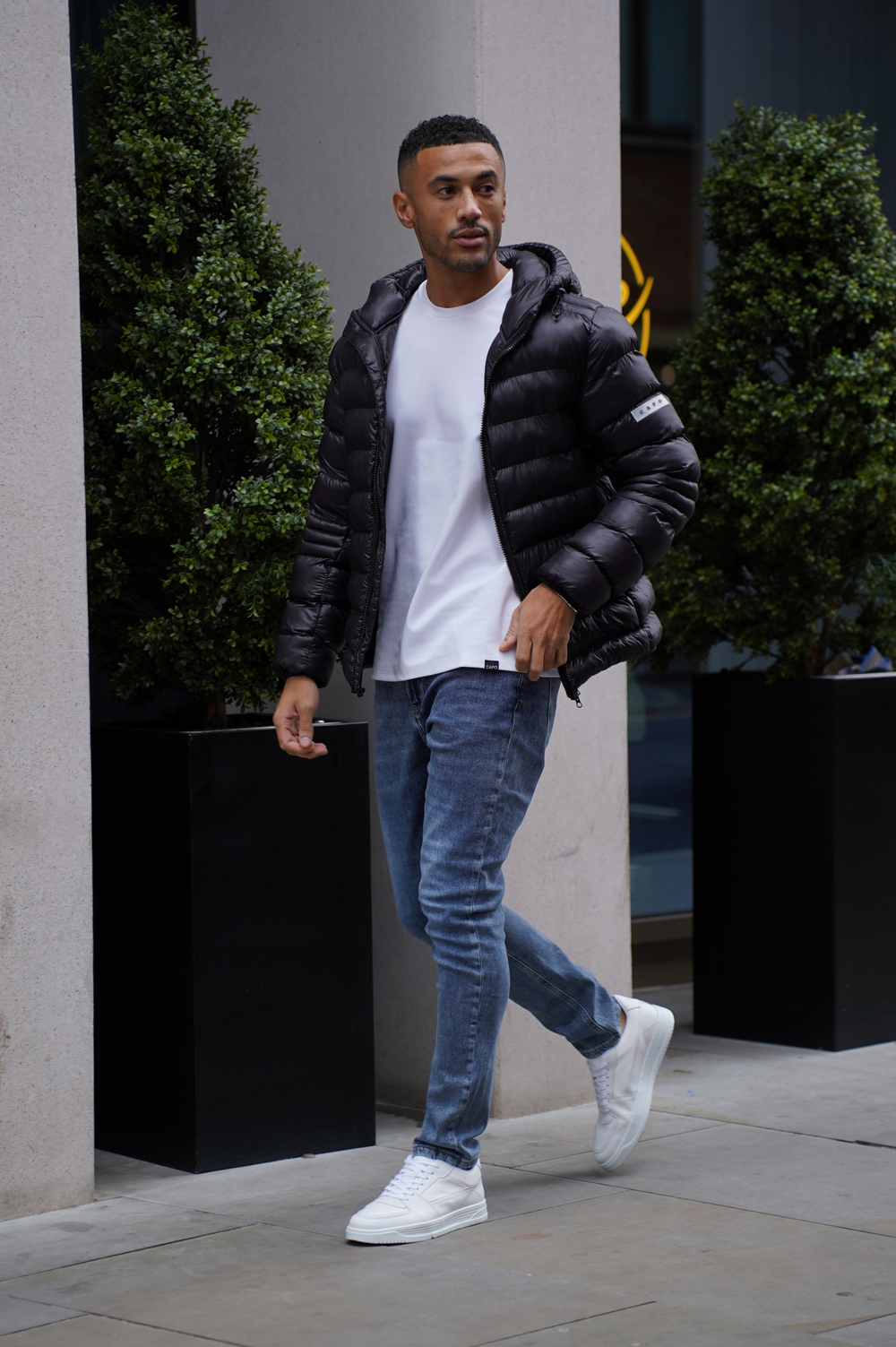 Capo Slim Fit Denim Jeans -Mid Blue