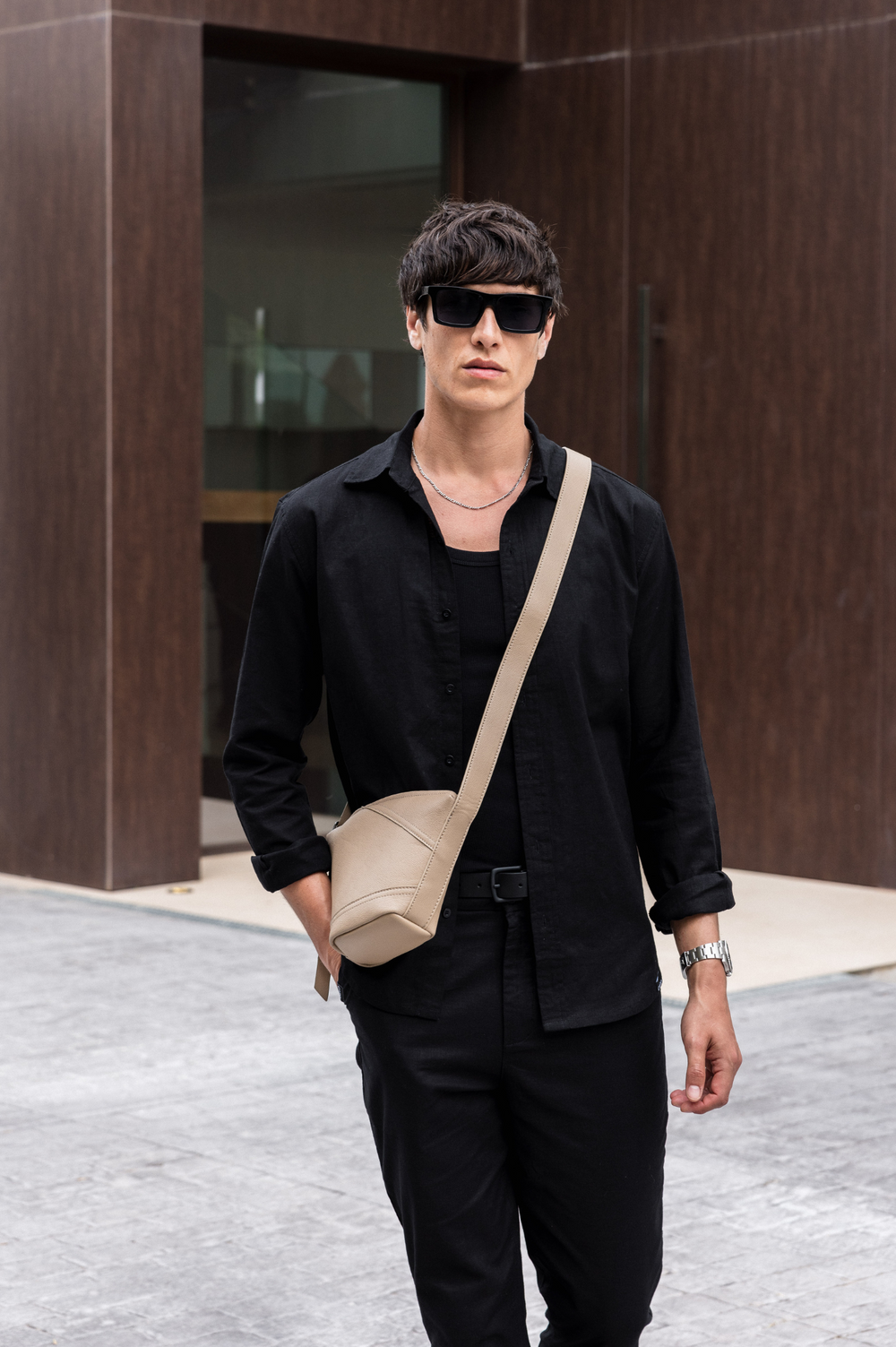 Capo LINEN LS Shirt - Black