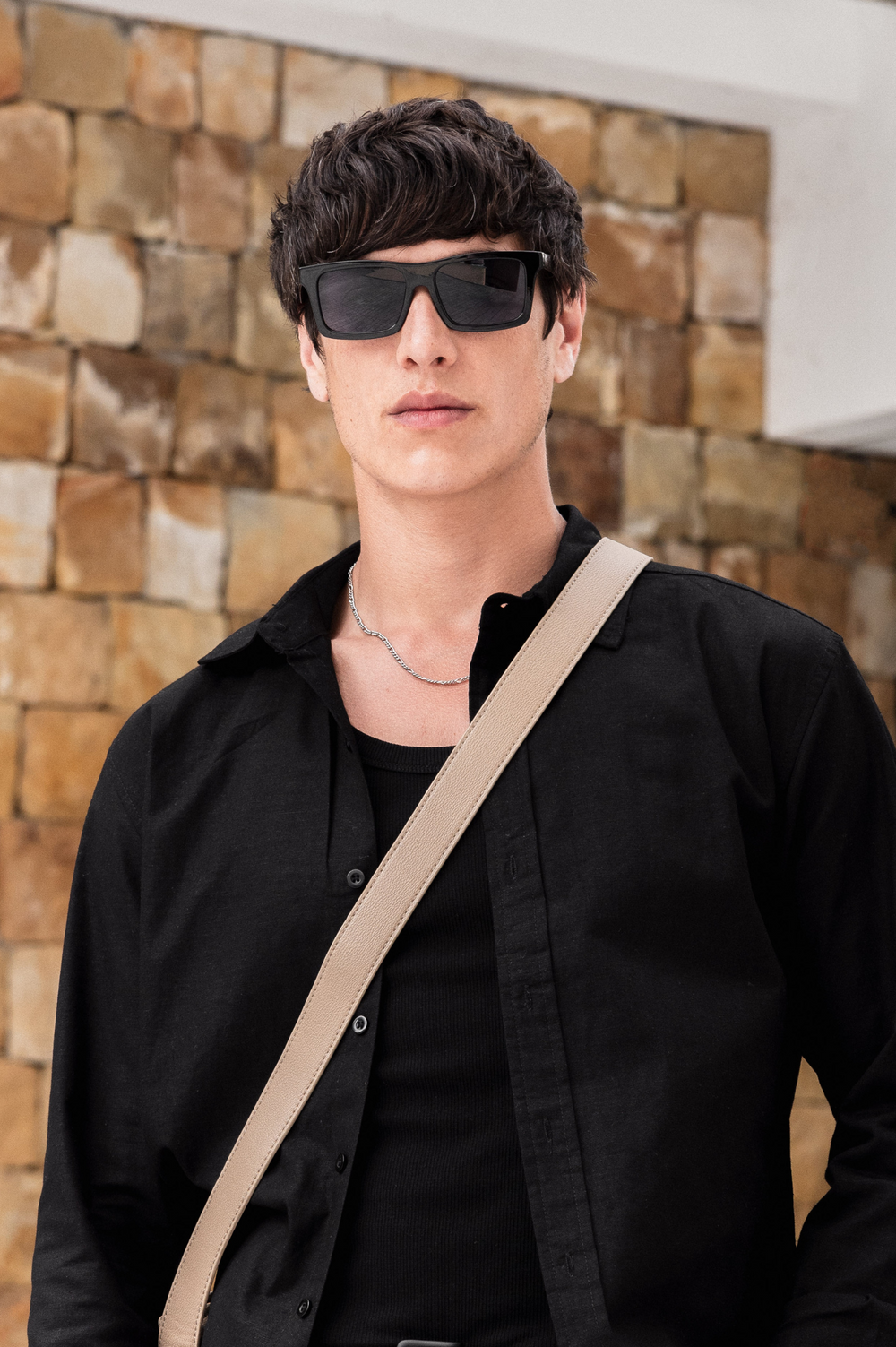 Capo LINEN LS Shirt - Black