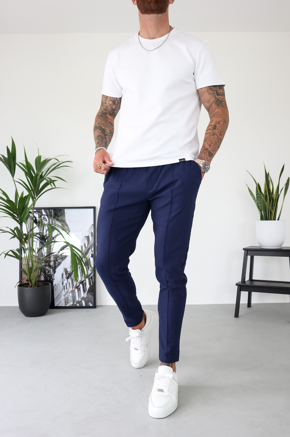 Capo SMART Trouser - Navy