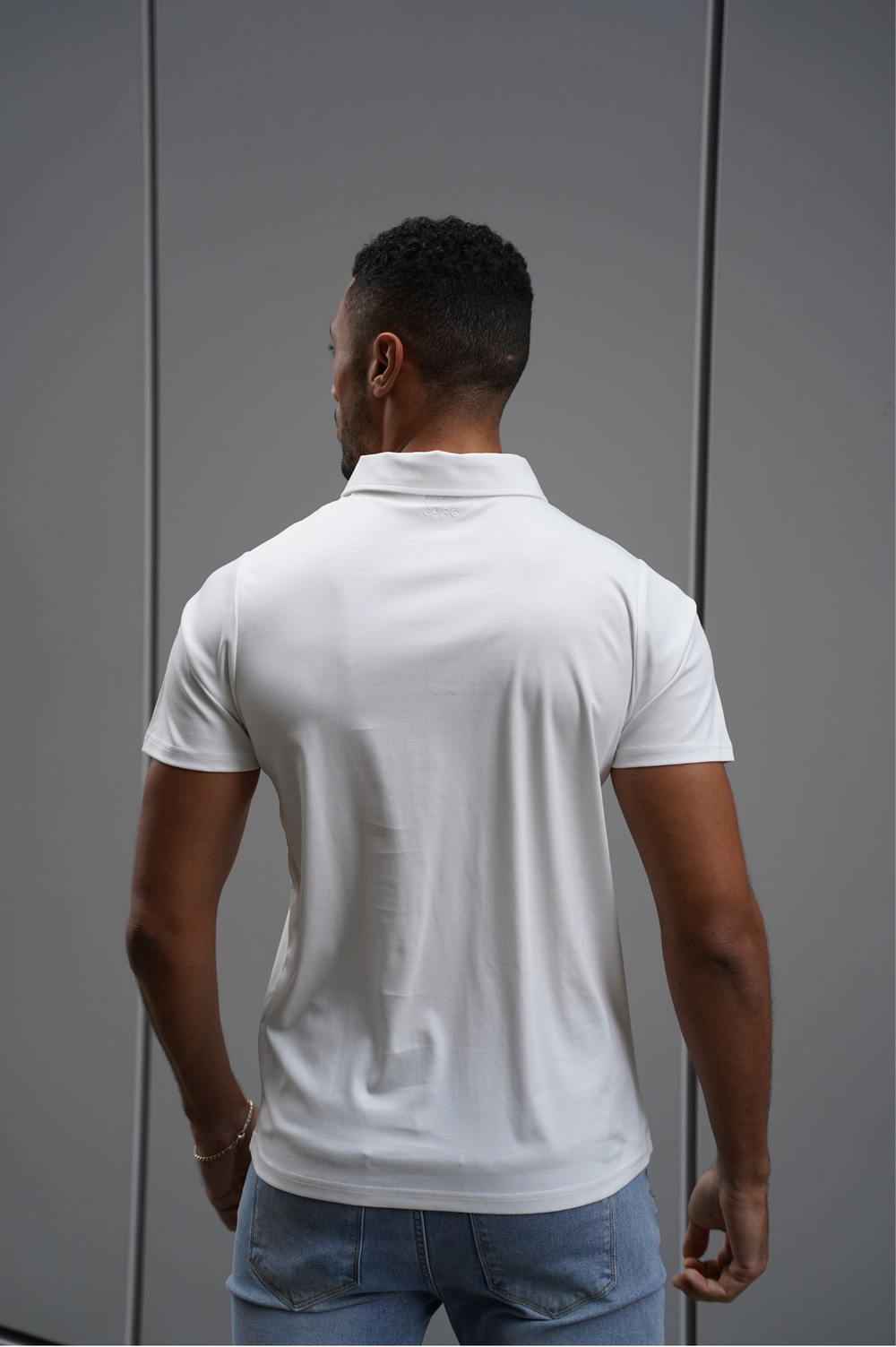 Capo MERCERISED Polo Shirt - White