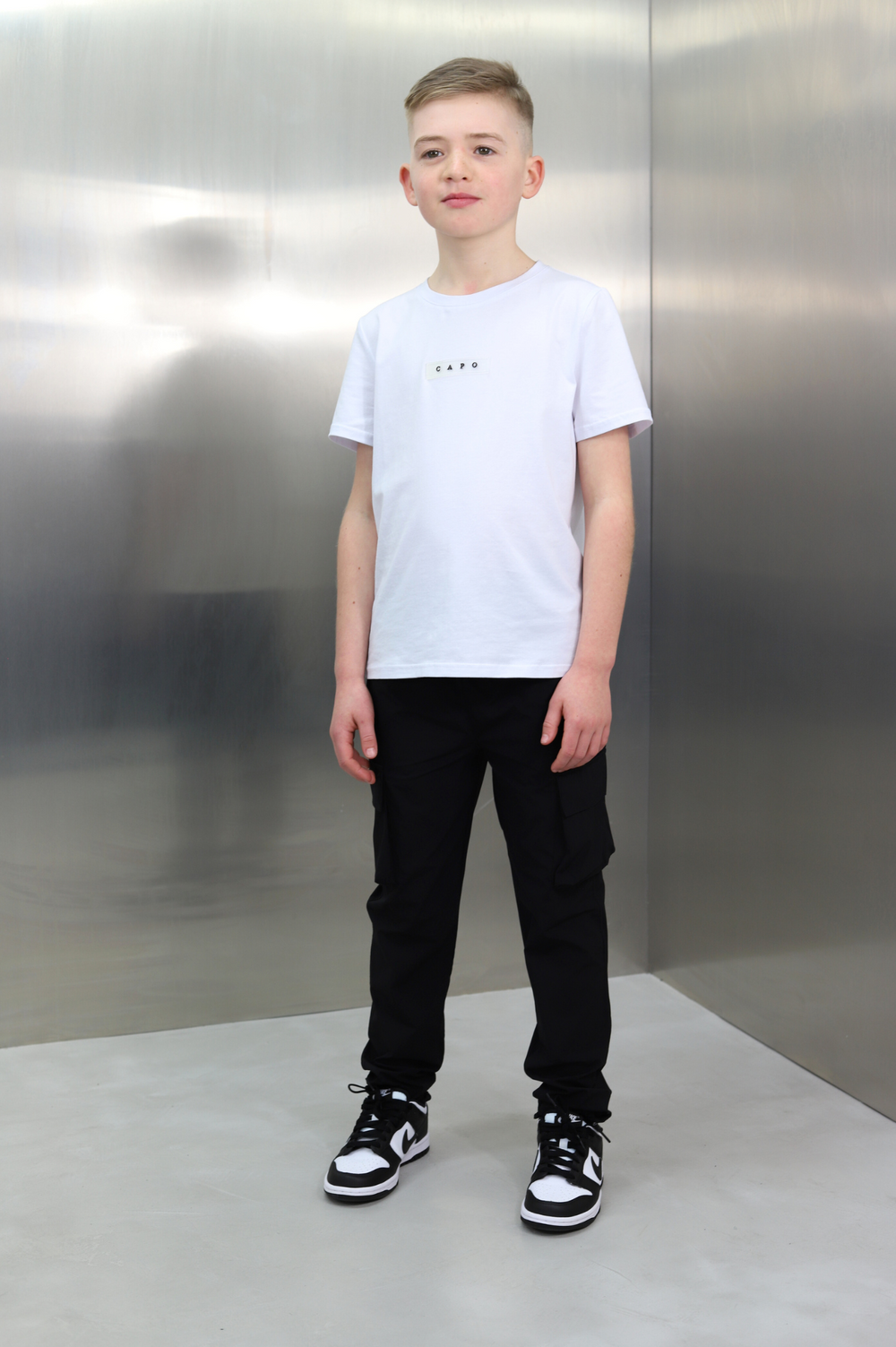 Capo KIDS - LIGHTWEIGHT Cargo Pant - Black