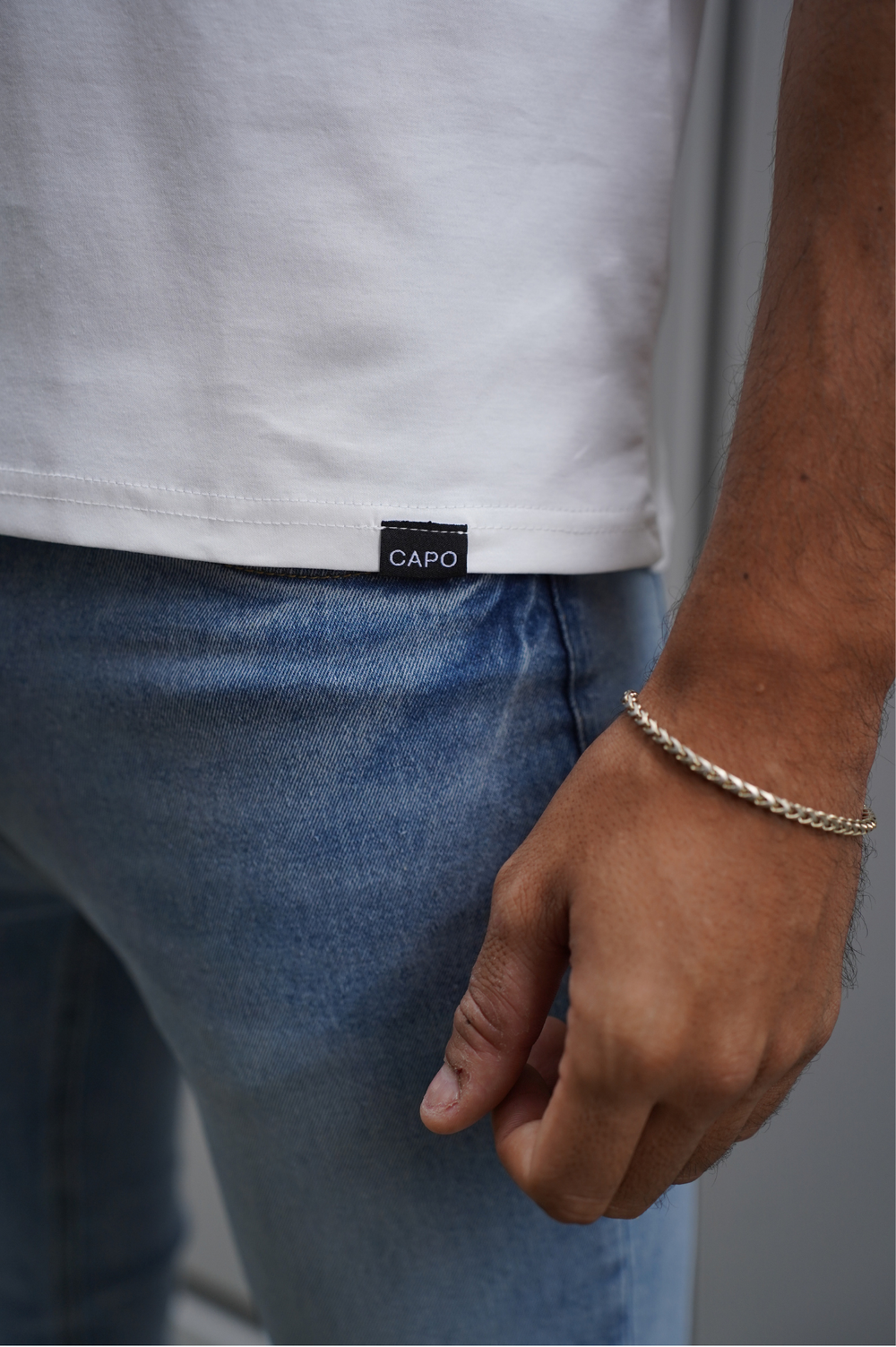 Capo MERCERISED Polo Shirt - White