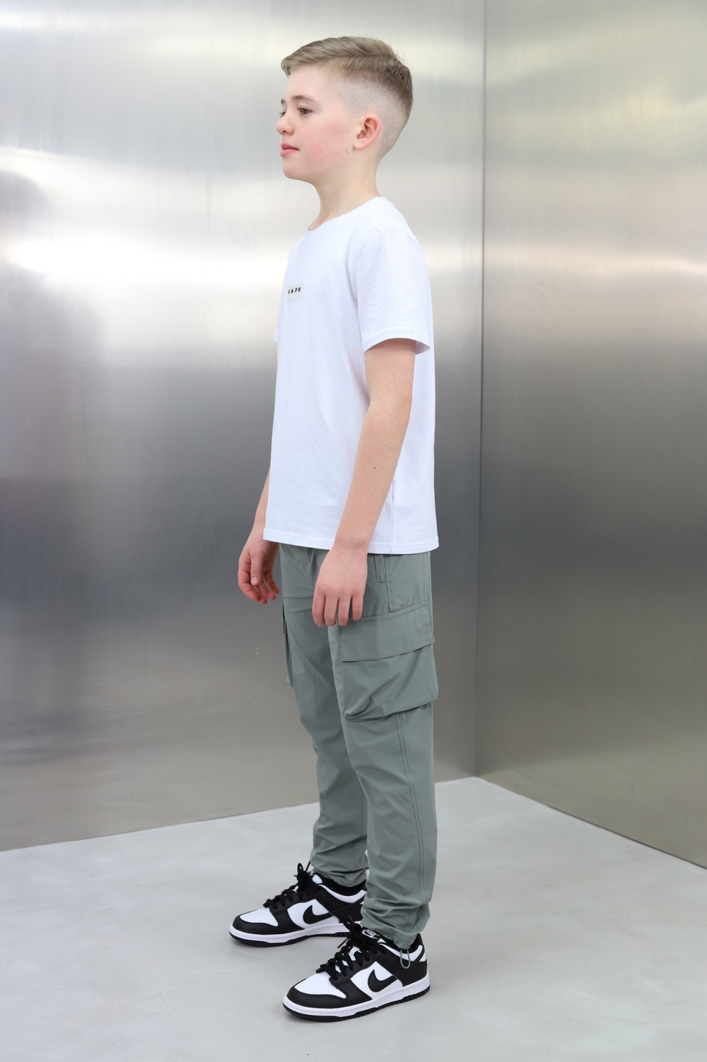 Capo KIDS - LIGHTWEIGHT Cargo Pant - Light Grey