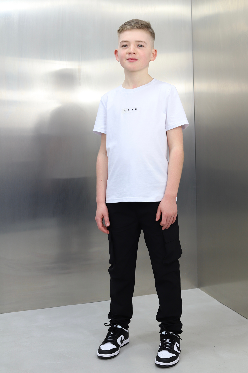 Capo KIDS - LIGHTWEIGHT Cargo Pant - Black