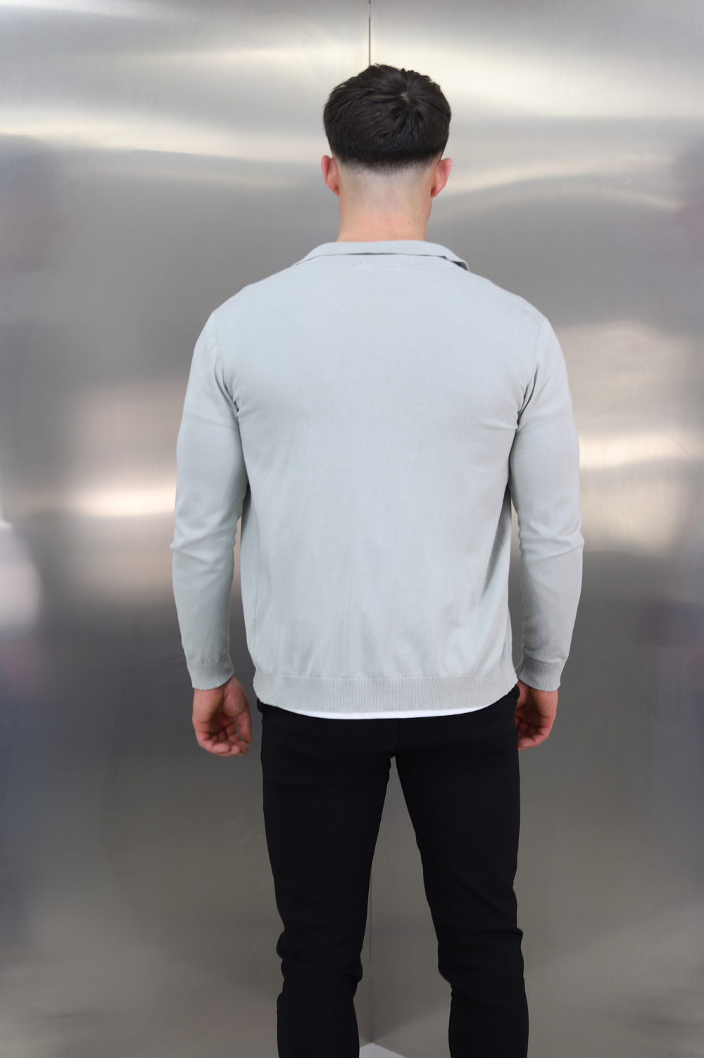 Capo Egyptian Cotton Full Zip Jacket - Stone