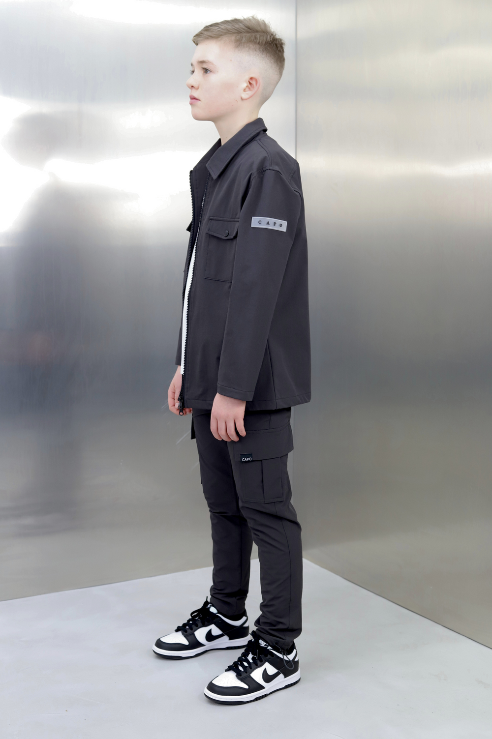 Capo KIDS - UTILITY Cargo Pant Toggle V2 - Charcoal