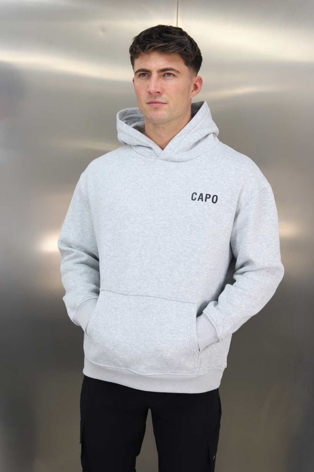 Capo PRINT Hoodie - Grey