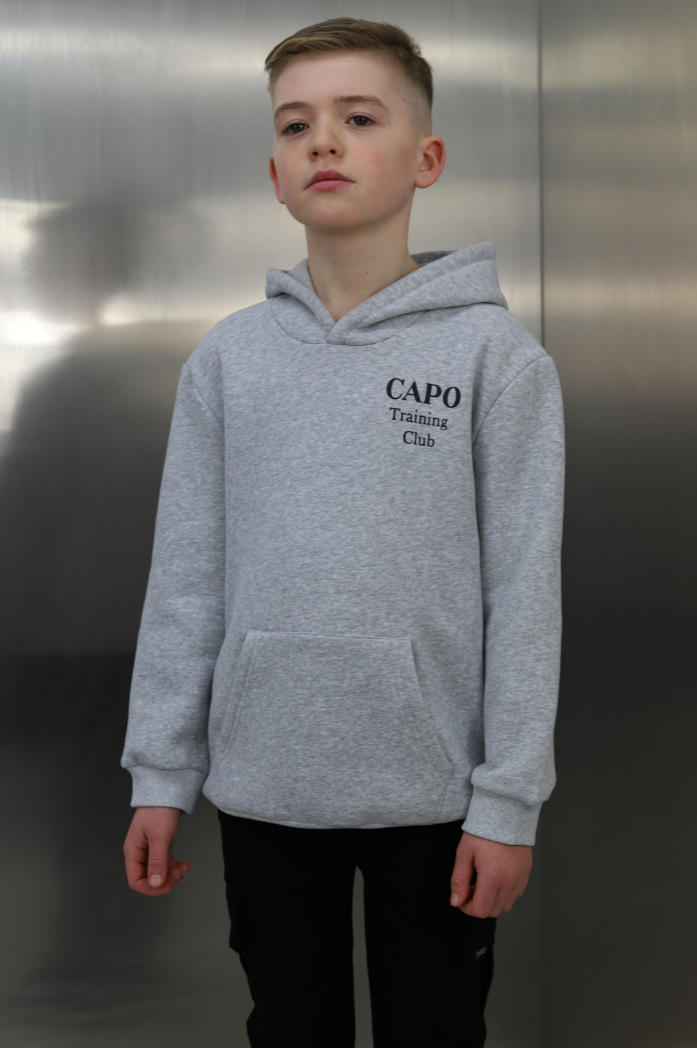 Capo KIDS - TRAINING Club Hoodie - Grey